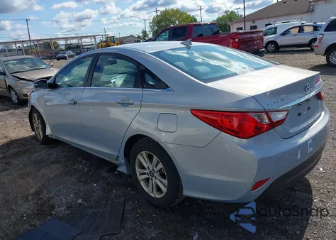 2014 Hyundai Sonata Gls из США, поврежденный, VIN 5NPEB4AC8EH823916